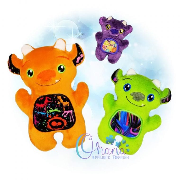 Troll Stuffie Embroidery