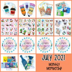 OAD July 2021 Monthly Membership