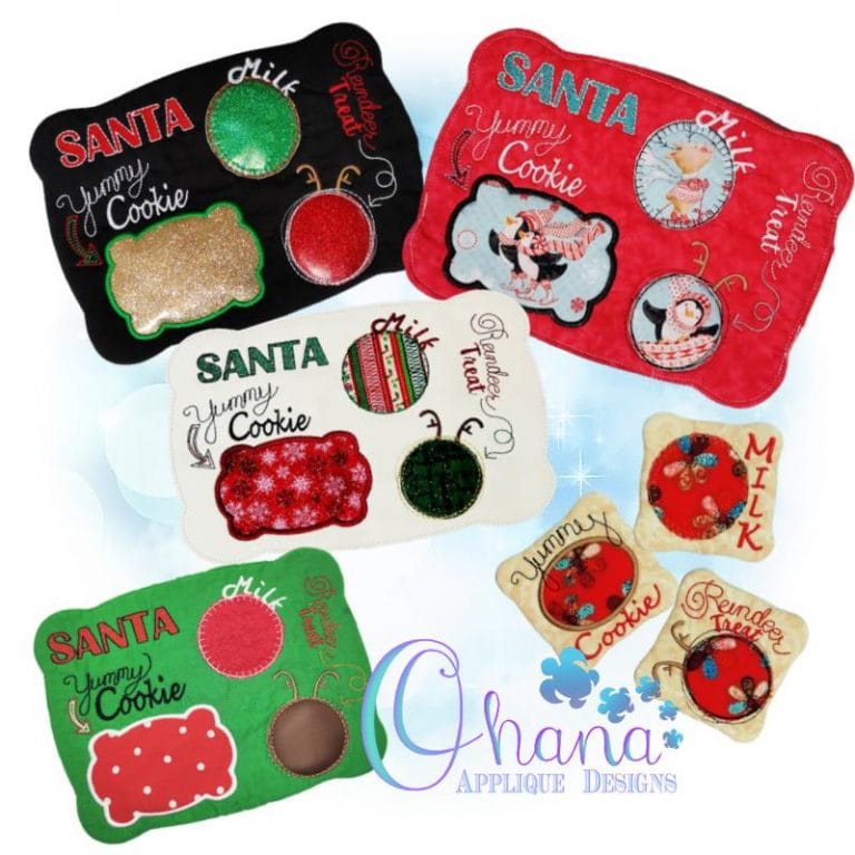 Cookies for Santa Mug Rug