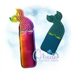 Mermaid Tail Bookmark Embroidery