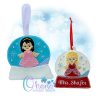 Princess Snowglobe Ornament