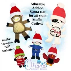 Santa Hat for Stuffies Santa Hat for Stuffies