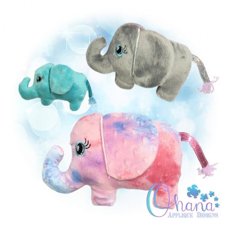 Jellybean Elephant Stuffie