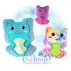 OAD Lop Eared Bunny Stuffie Multi SJ 80072 OAD Lop Eared Bunny Stuffie Multi SJ 80072