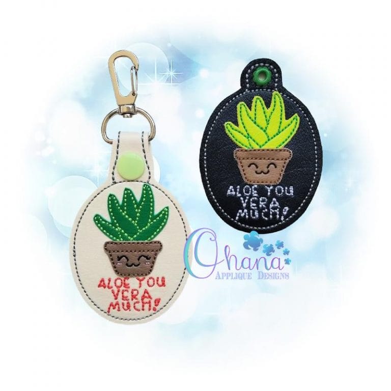 Aloe Key Chain