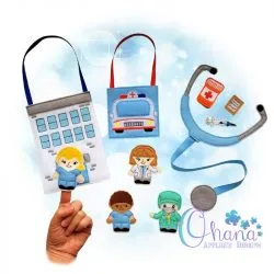 Hospital Finger Puppets