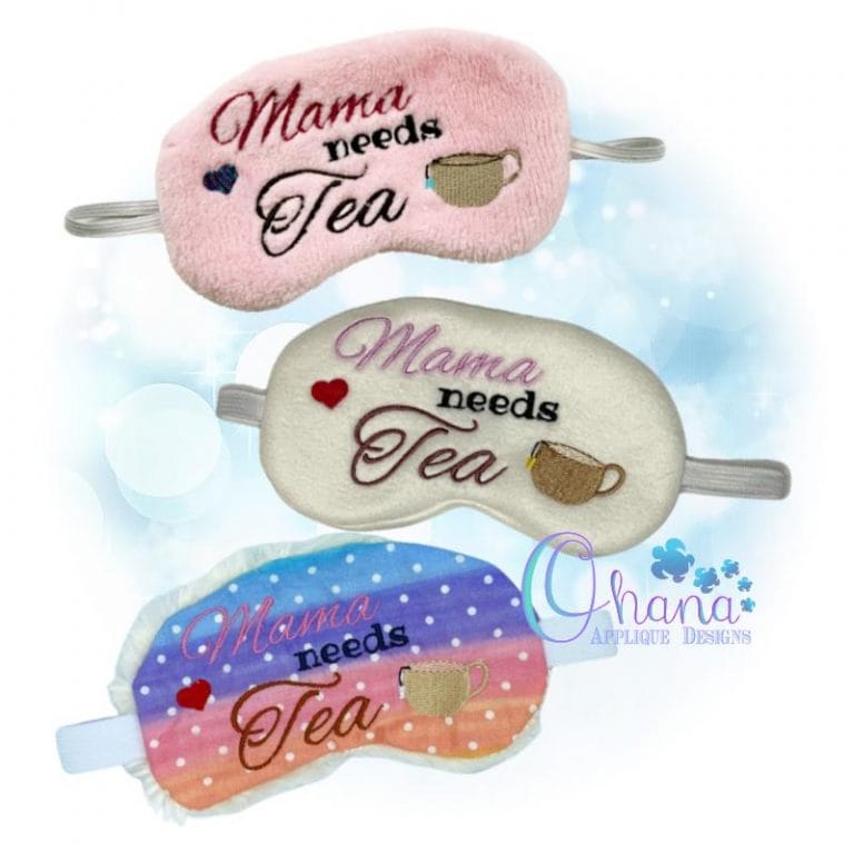 Mama Needs Tea Sleep Mask