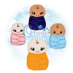 OAD Swaddle Baby Feltie RD 80072 Swaddle Baby Feltie