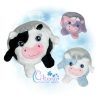 Ball Cow Stuffie Embroidery