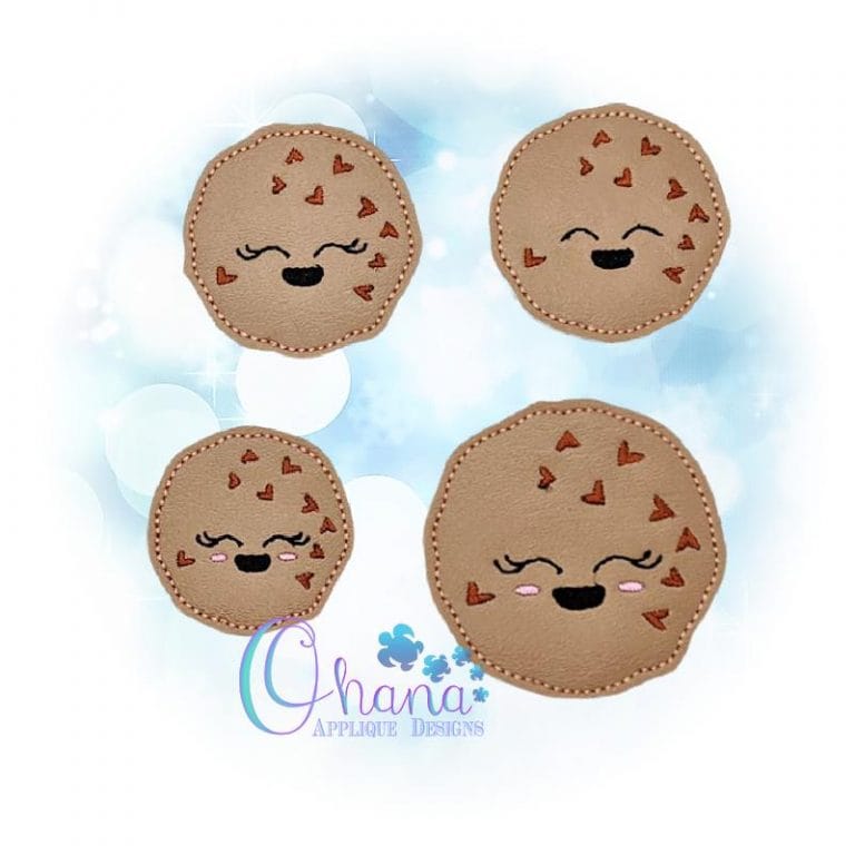 Cookie Feltie Embroidery Design