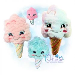 Cotton Candy Stuffie Embroidery