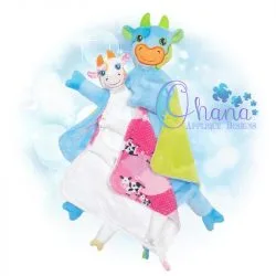 Cow Lovey Embroidery Design Cow Lovey Embroidery Design