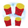 Fries Feltie Embroidery Design