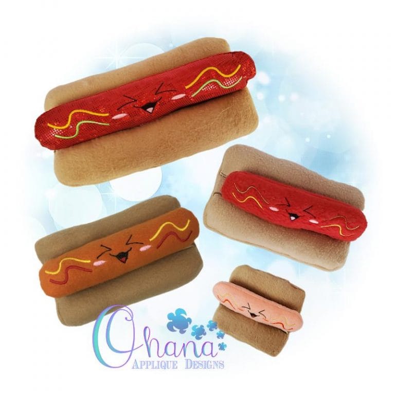 Kawaii Hot Dog Stuffie