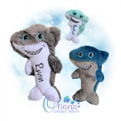 Shark Stuffie Embroidery Design