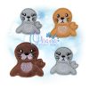 Seal Feltie Embroidery Design