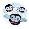 Ball Penguin Stuffie Embroidery