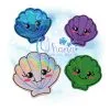 OAD Clam Shell Feltie SL 80072 Shell Feltie Embroidery Design