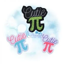 OAD Cutie Pi Feltie MLH 80072 Cutie Pi Feltie Embroidery