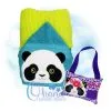 OAD Floral Panda Peeker AK 80072 Floral Panda Peeker Embroidery