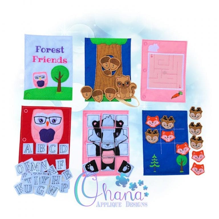 Forest Friends Quiet Book