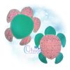 Honu Turtle Coaster Embroidery