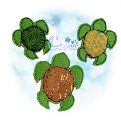 Honu Turtle Feltie Embroidery