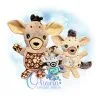 OAD Hyena Stuffie Multi MB 80072