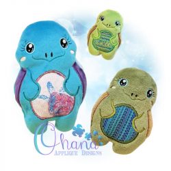 Terry Turtle Stuffie Embroidery