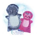 Sloth Hand Puppet Embroidery Design- Ohana Applique Designs