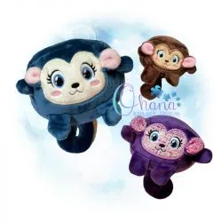 Ball Monkey Stuffie Embroidery