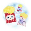 Popcorn Stuffie Embroidery Design