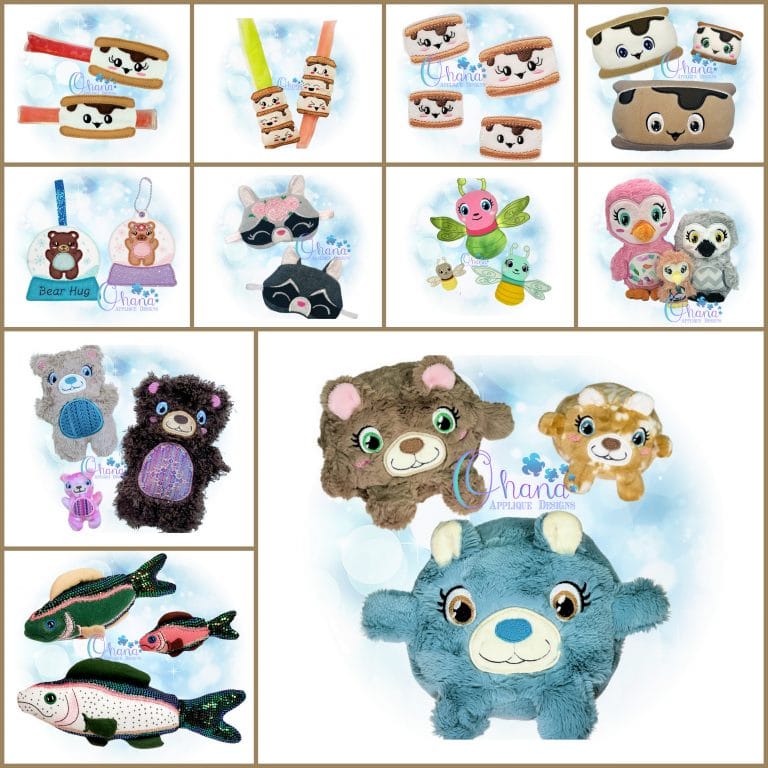 Camping Week Bundle Embroidery