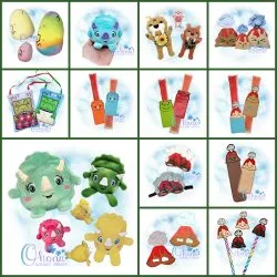 Dinosaur Week Bundle Embroidery