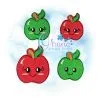 OAD Apple Feltie RB 80072 Apple Feltie Embroidery Design