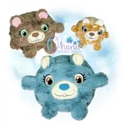 Ball Bear Stuffie Embroidery