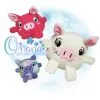 OAD Ball Pig Stuffie Multi SJ 80072 OAD Ball Pig Stuffie Multi SJ 80072