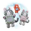 OAD Cat Stuffie Multi CCP 80072 OAD Cat Stuffie Multi CCP 80072