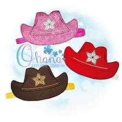 Cowboy Hat Mask Band
