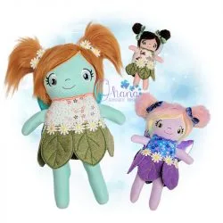 Fairy Stuffie Embroidery Design