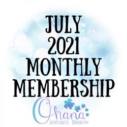 OAD July 2021 Monthly Membership
