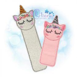 Dreaming Unicorn Bookmark Embroidery
