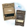 Wanted Poster Embroidery Design