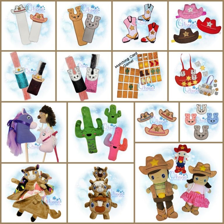 Western Week Bundle Embroidery