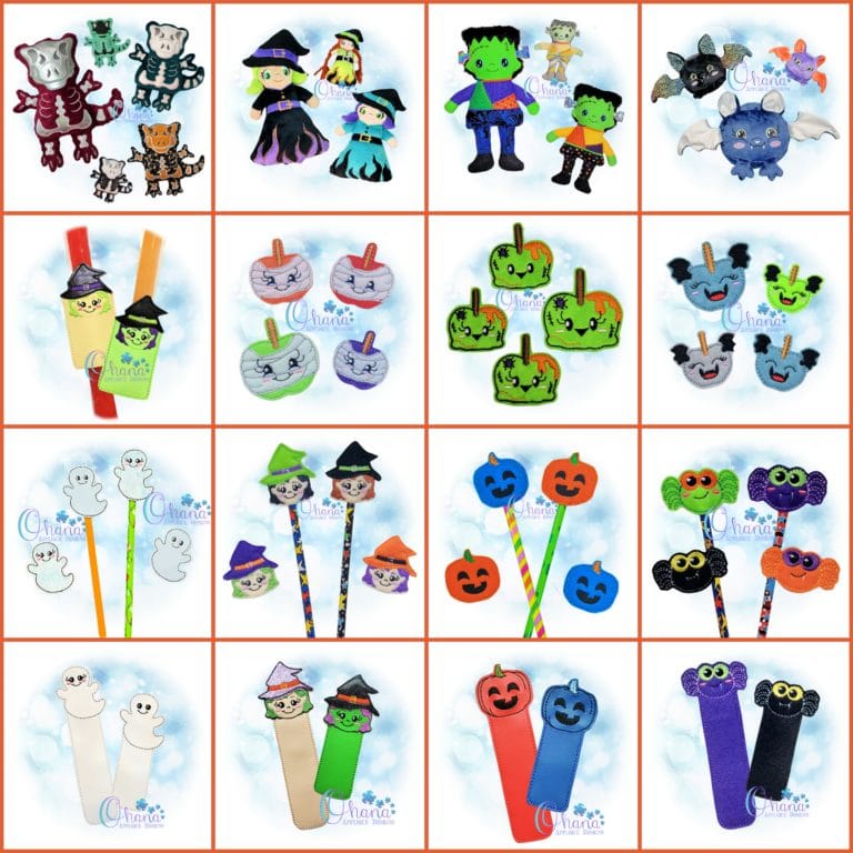 Halloween Week Bundle Embroidery