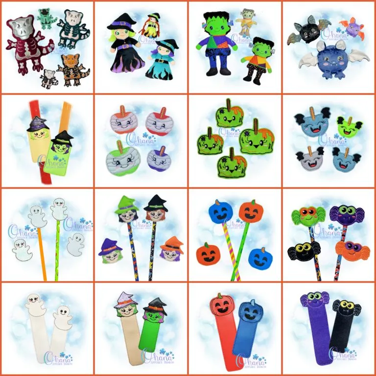 Halloween Week Bundle Embroidery