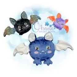 OAD Ball Bat Stuffie RG 80072 Ball Bat Stuffie Embroidery