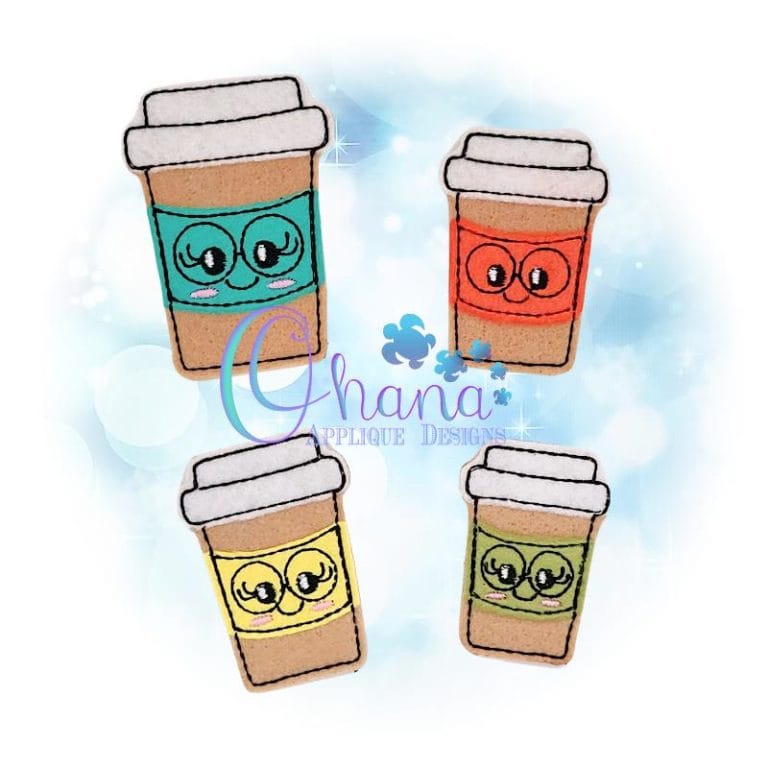 To Go Coffee Feltie