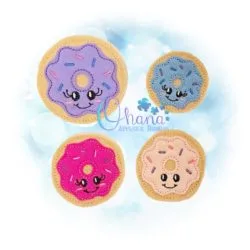 Donut Feltie Embroidery Design