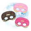 Donut Pretend Mask Embroidery